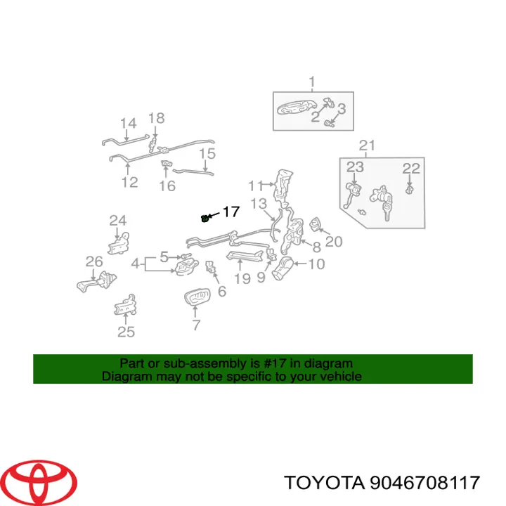 9046708117 Toyota