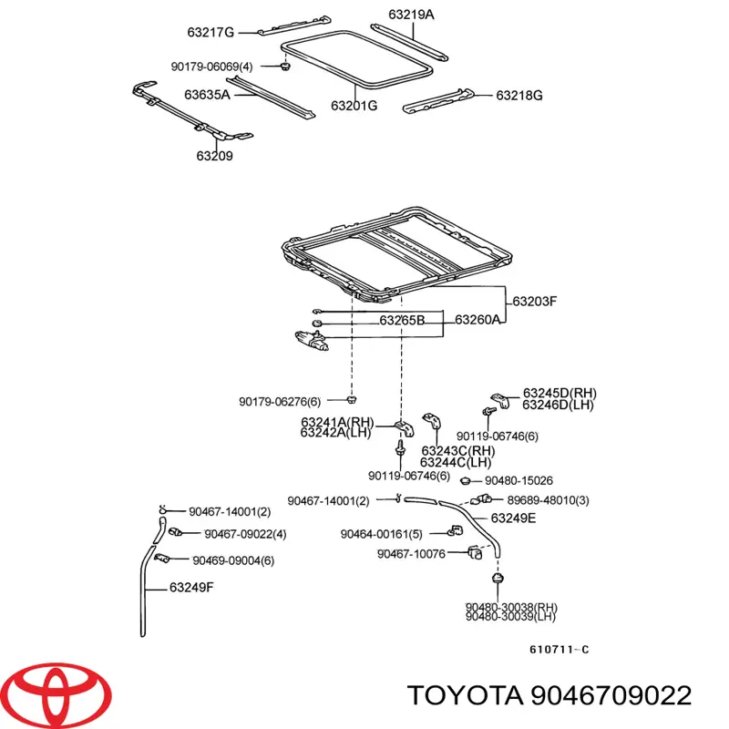 9046709022 Toyota