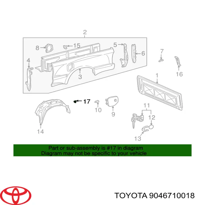 9046710018 Toyota 