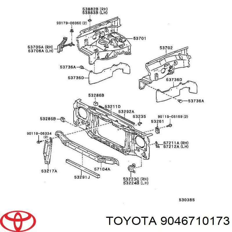  Toyota 9046710173 precio, desde 2,63 EUR