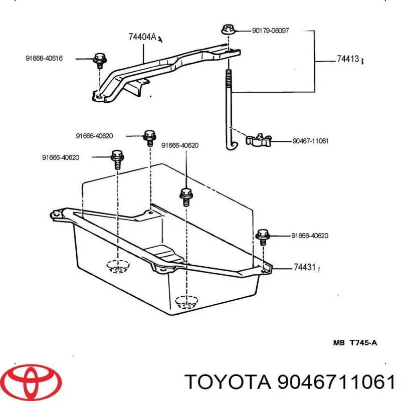  Toyota 9046711061 precio, desde 1,36 EUR