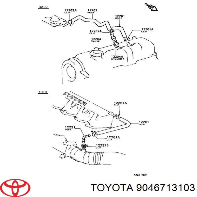  Toyota 9046713103 precio, desde 1,60 EUR