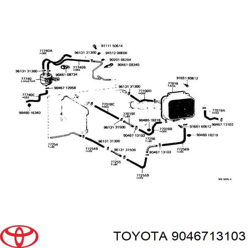 9046713103 Toyota