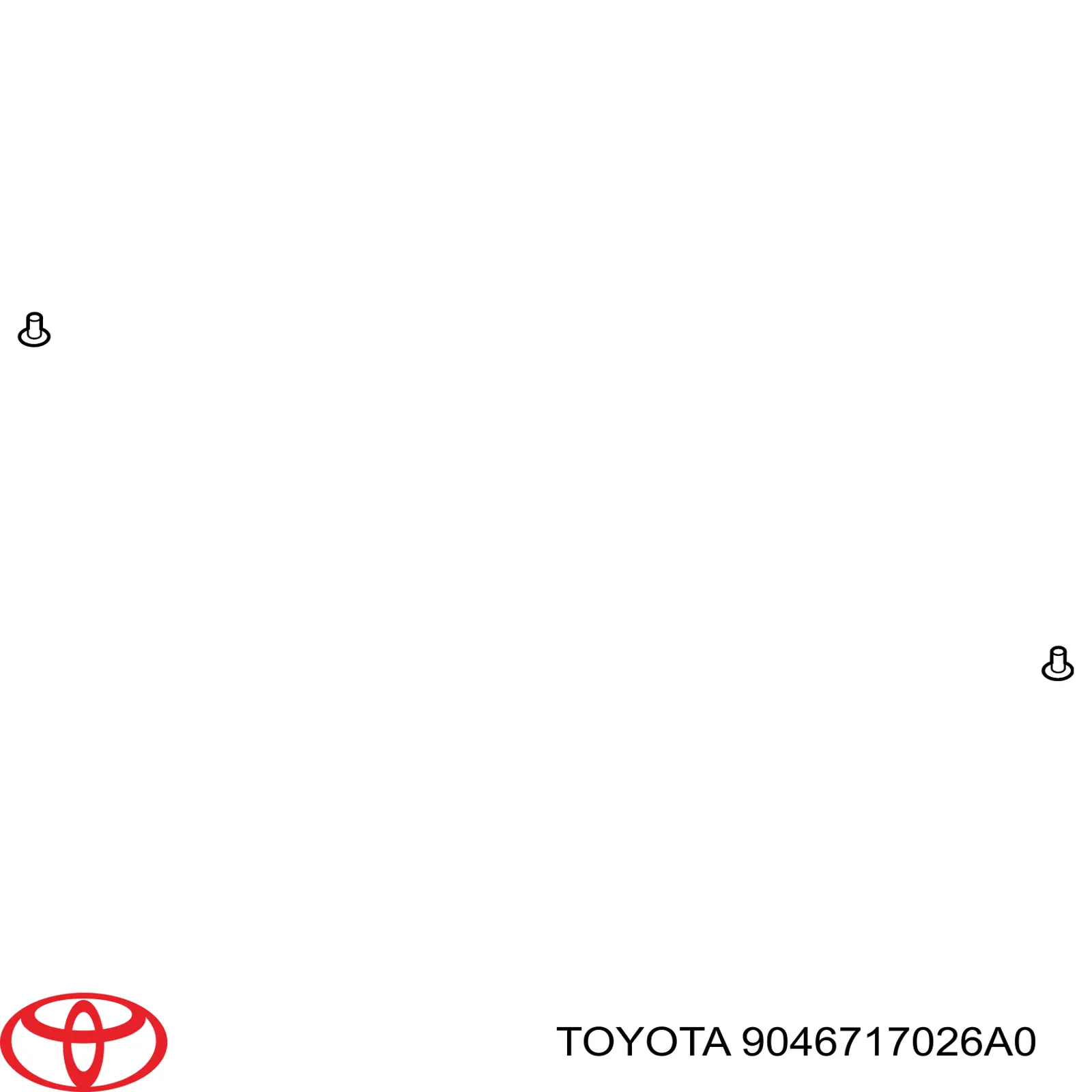 Clip de protección inferior para Toyota C-HR  X10