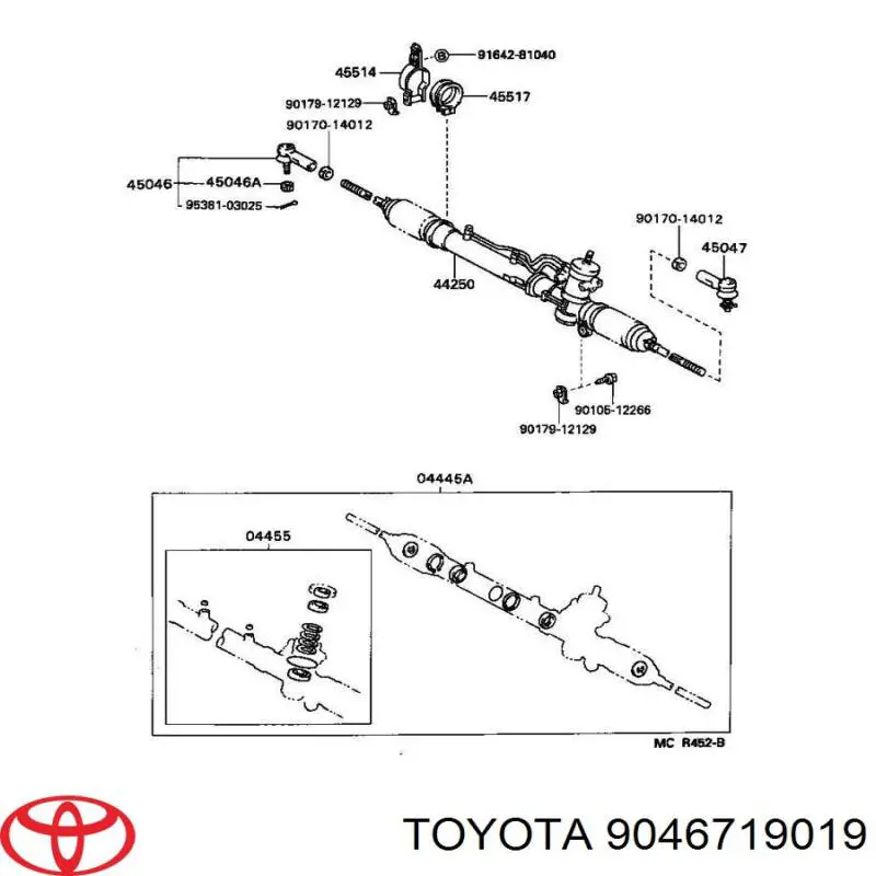 9046719019 Toyota