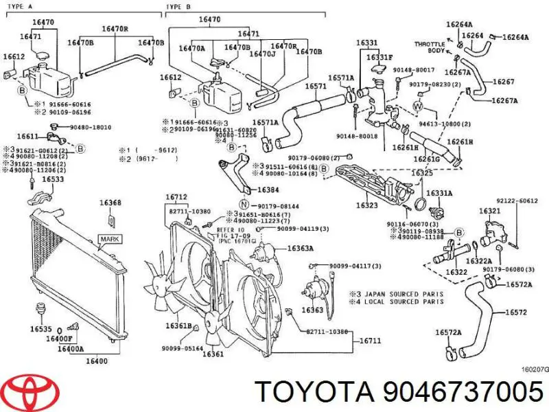 Abrazadera del depósito de expansión Toyota 9046737005 precio, desde 6,92 EUR