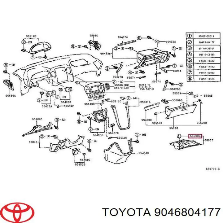  Toyota 9046804177 precio, desde  