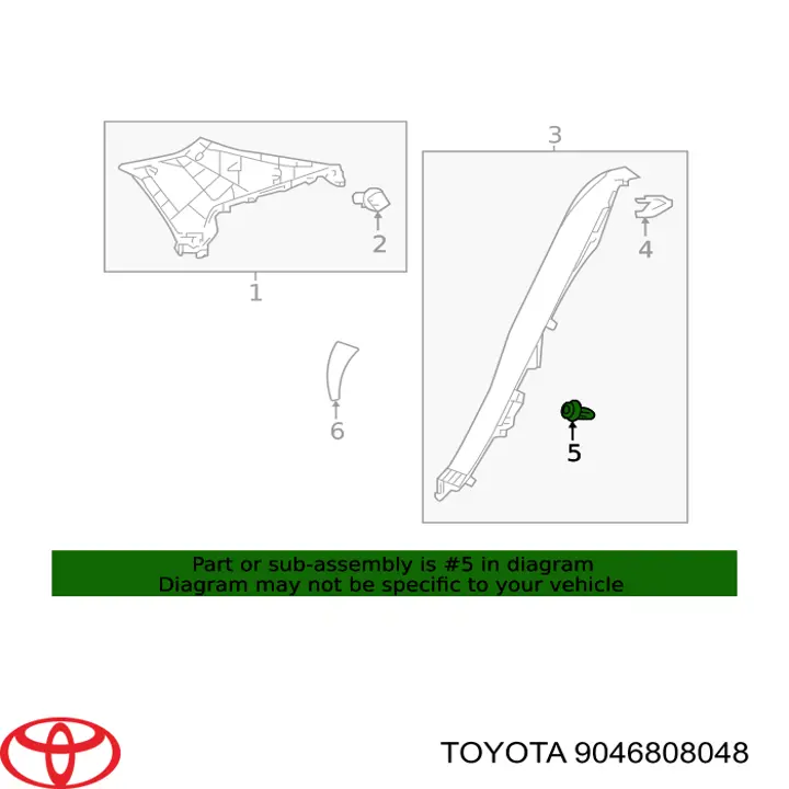 9046808048 Toyota 