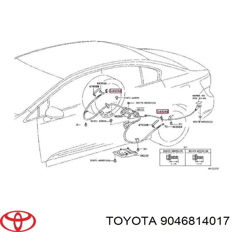 9046814017 Toyota