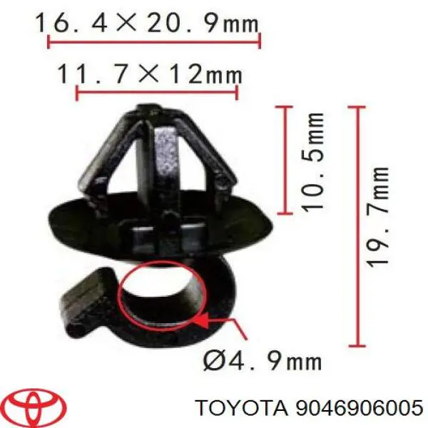  Toyota 9046906005 precio, desde 2,23 EUR