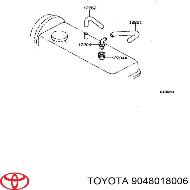 Soporte de la caja del filtro de aire Toyota 9048018006 precio, desde 3,37 EUR