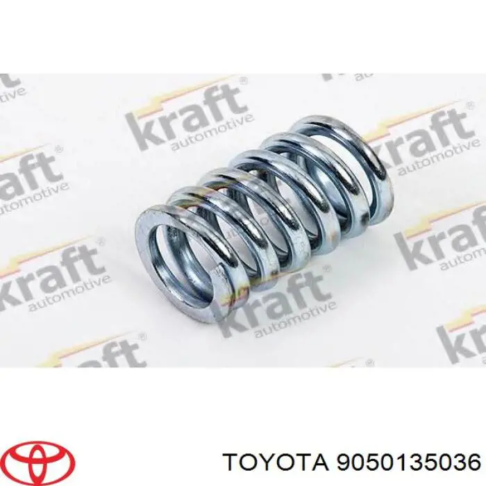 Resorte del sistema de escape Toyota 9050135036 precio, desde 3,03 EUR