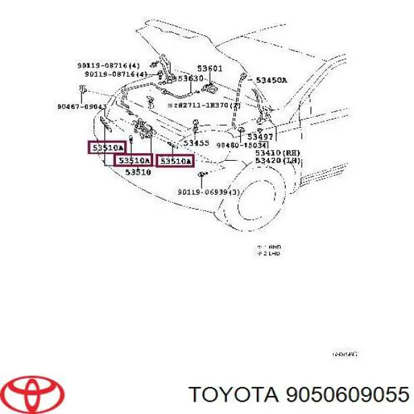  Toyota 9050609055 precio, desde 2,53 EUR