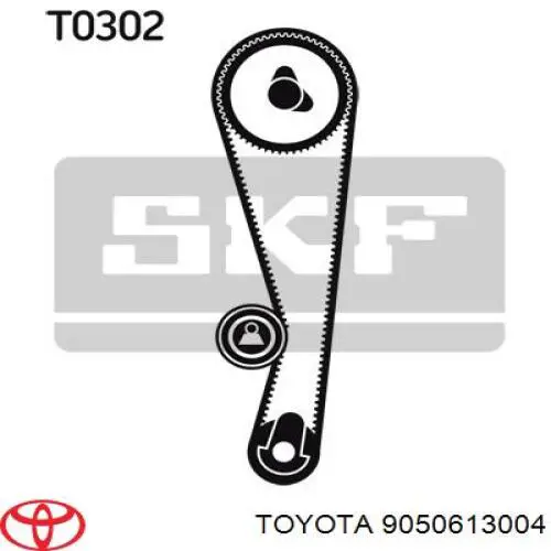 Muelle tracción, rodillo tensor (correa distribución) para Toyota Corolla 