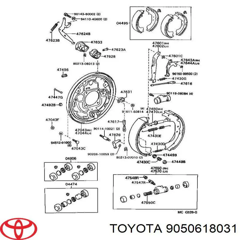 9050618031 Toyota