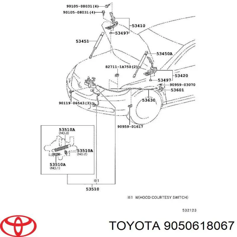 9050618067 Toyota