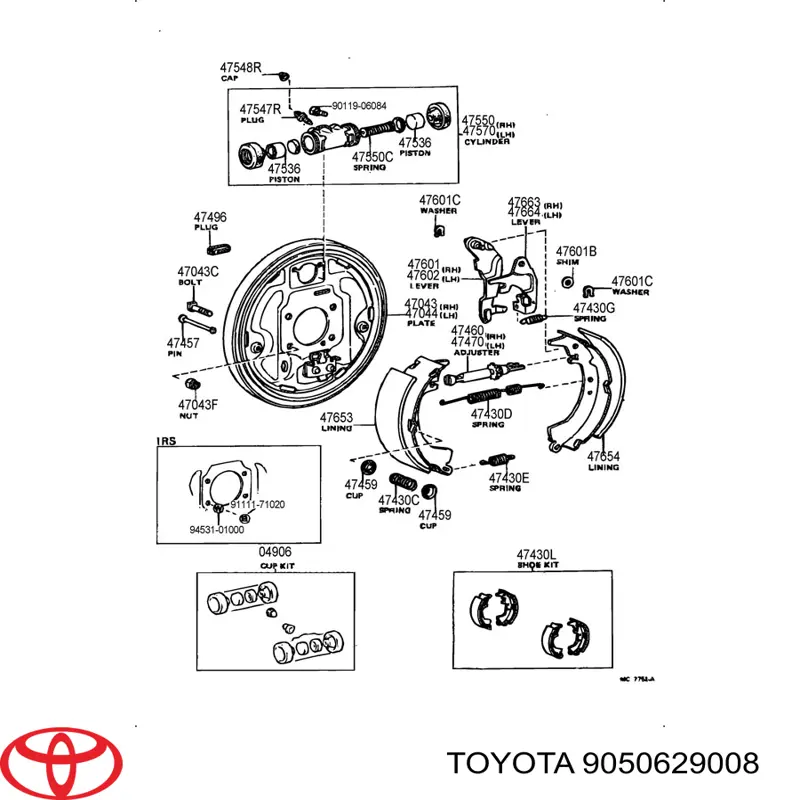 9050629008 Toyota