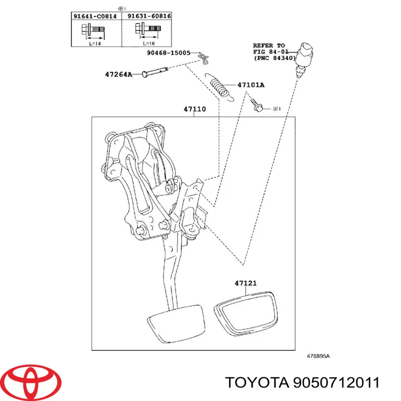 9050712011 Toyota