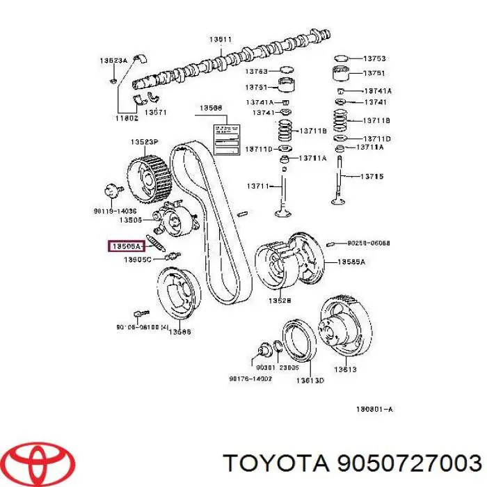 1350517010 Suzuki tensor, correa dentada