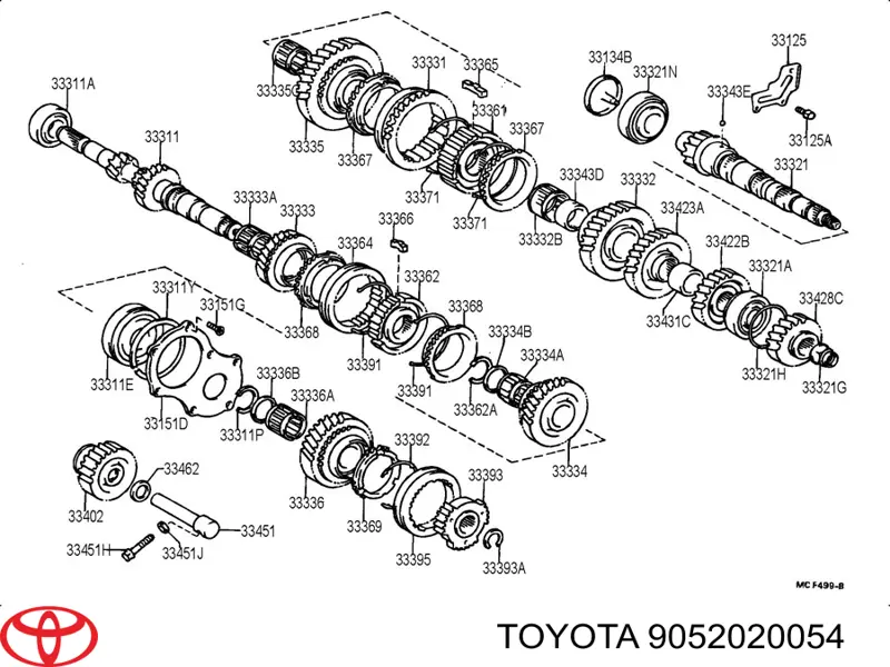 9052020054 Toyota