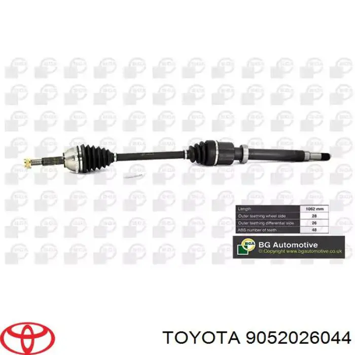 9052026044 Toyota