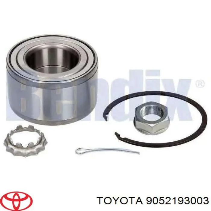 Anillo de retención del rodamiento del semieje trasero Toyota 9052193003 precio, desde 8,40 EUR