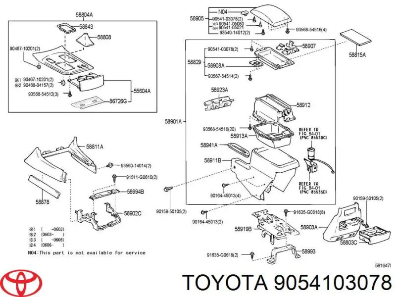 Amortiguador de tapa de guantera Toyota 9054103078 precio, desde 2,83 EUR