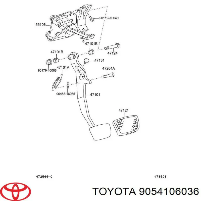Comprar 9054106036 Toyota 