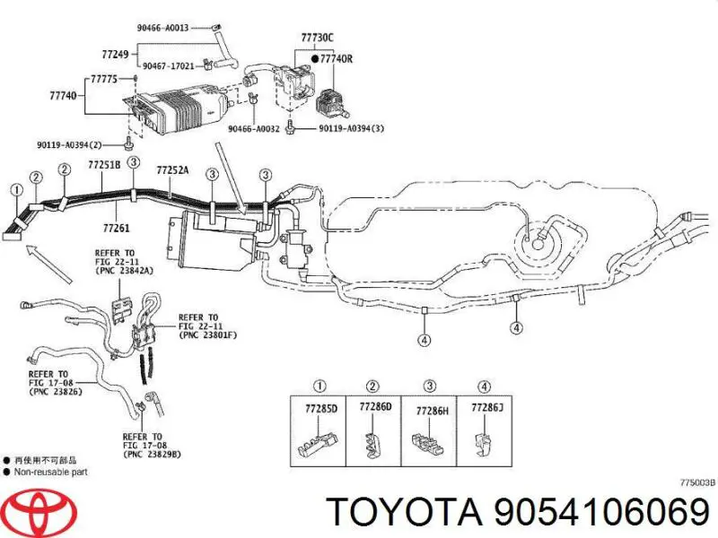 9054106069 Toyota