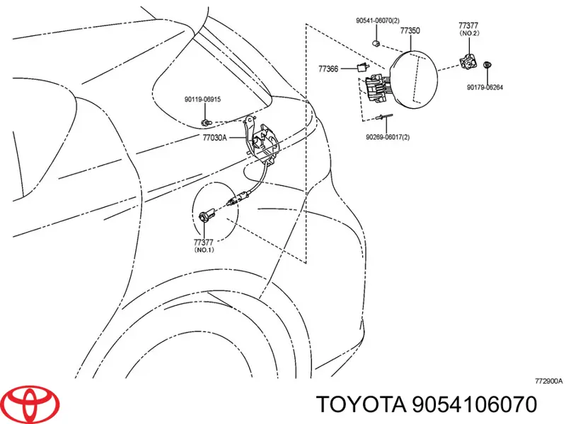 9054106070 Toyota 