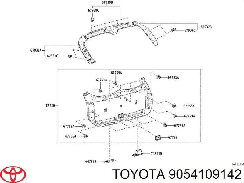  Toyota 9054109142 precio, desde 3,02 EUR