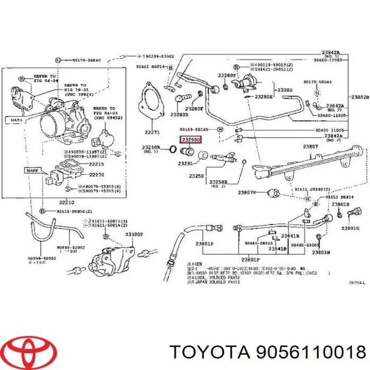 9056110018 Toyota