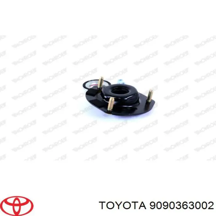Rodamiento de soporte del amortiguador delantero 9090363002 Toyota