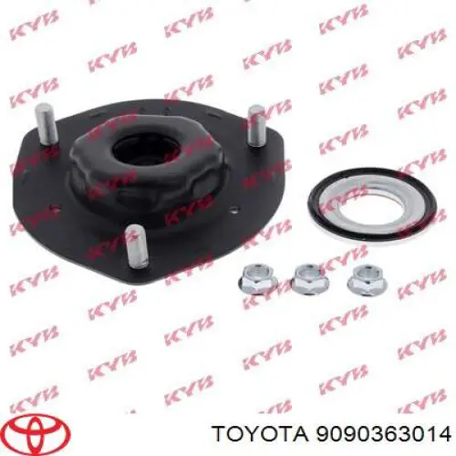 Rodamiento de soporte del amortiguador delantero 9090363014 Toyota