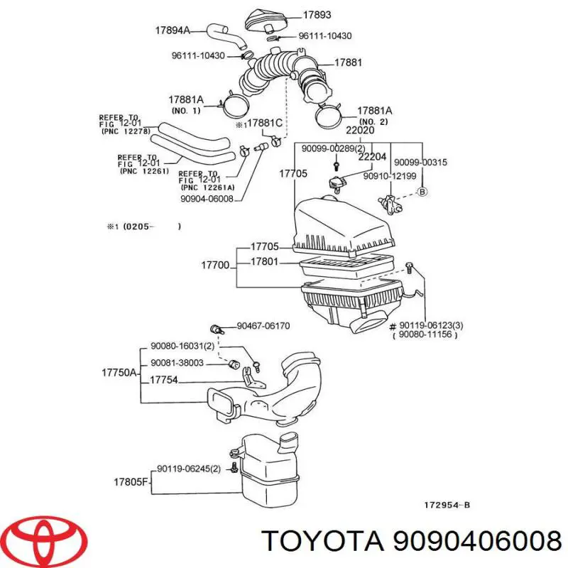  9090406008 Toyota