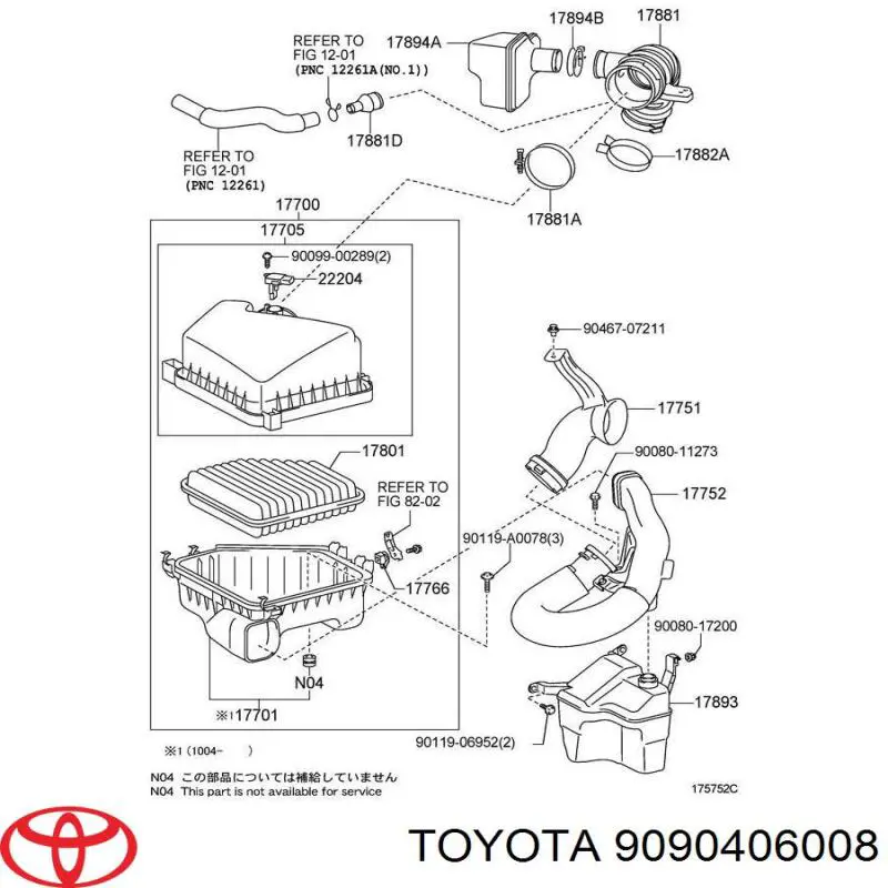 Comprar 9090406008 Toyota 