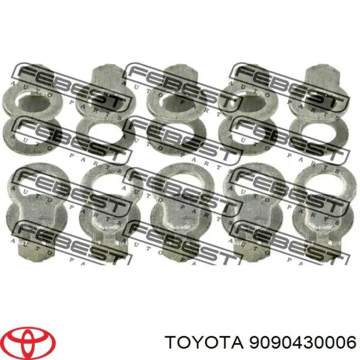 9090430006 Toyota junta de inyectores