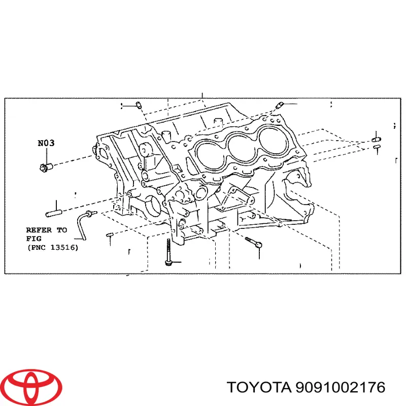 9091002072 Toyota 