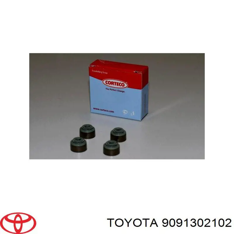 Retenes de válvulas 9091302102 Toyota