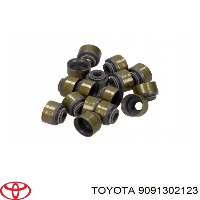 Juego de anillos de junta, vástago de válvula de admisión para Toyota Hiace (H1, H2)
