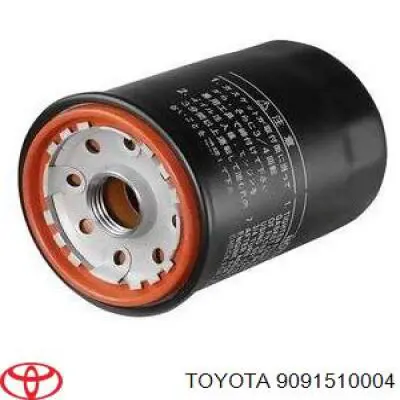 9091510004 Toyota filtro de aceite