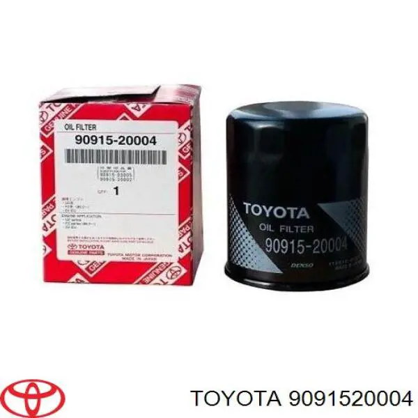 9091520004 Toyota filtro de aceite
