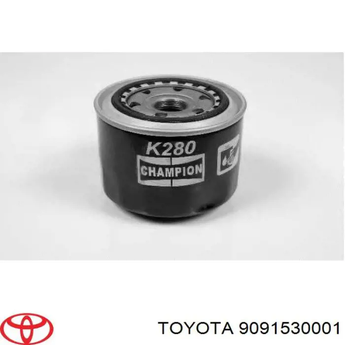 Filtro de aceite Toyota 9091530001 precio, desde 11,38 EUR
