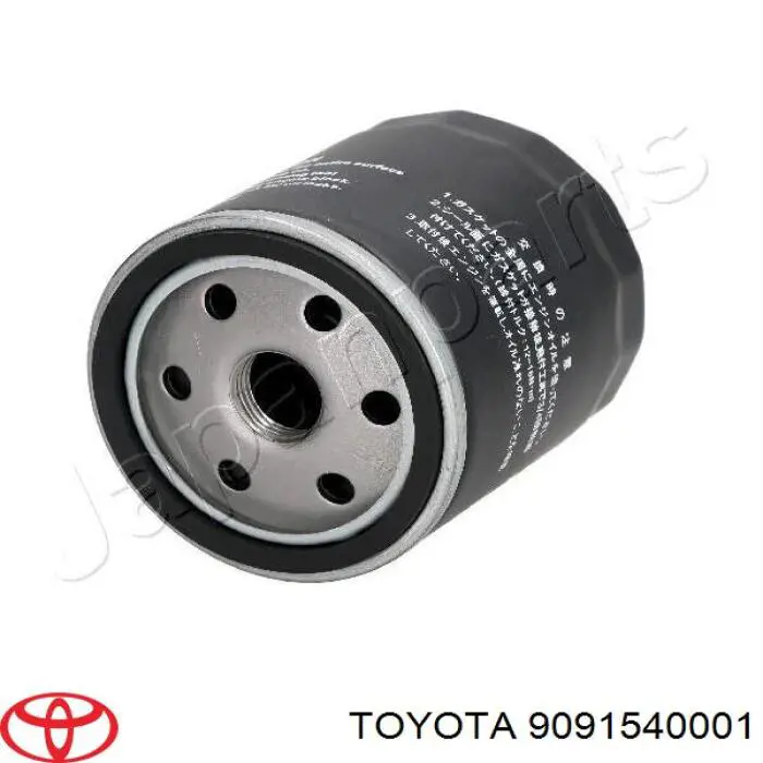9091540001 Toyota filtro de aceite