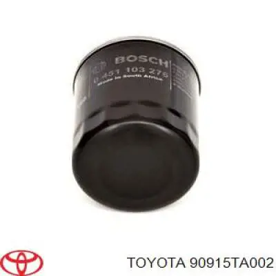 Filtro de aceite 90915TA002 Toyota