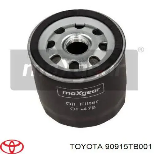 Comprar 90915TB001 Toyota Filtros de aceite