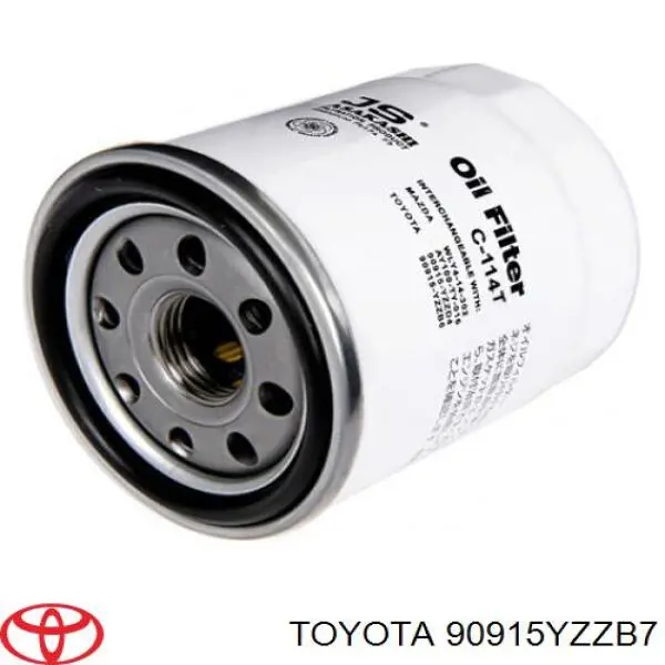 90915YZZB7 Toyota filtro de aceite
