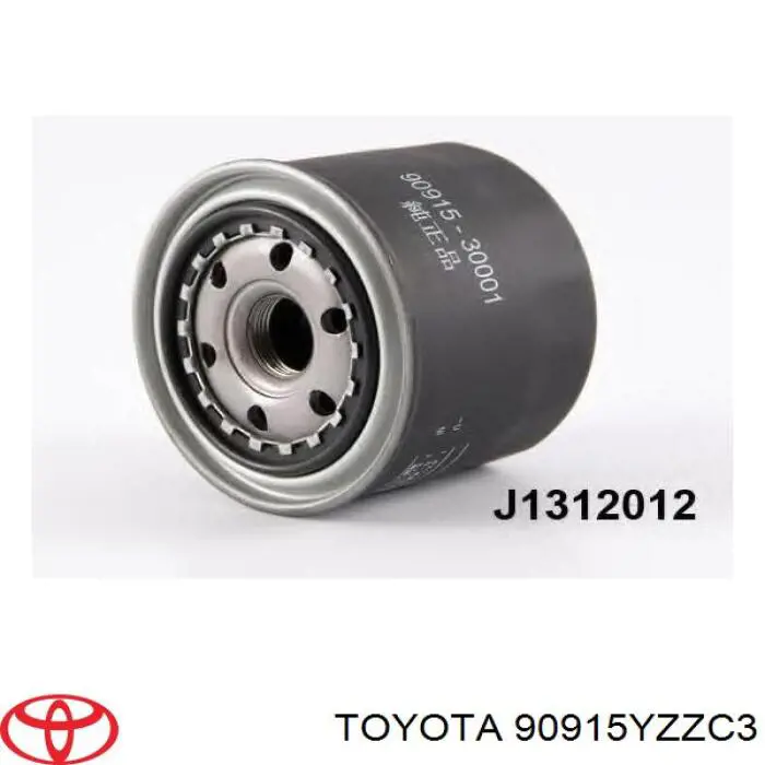 90915YZZC3 Toyota filtro de aceite