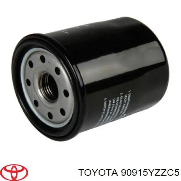 Filtro de aceite Toyota 90915YZZC5 precio, desde 4,50 EUR