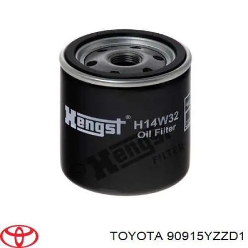 Comprar 90915YZZD1 Toyota Filtros de aceite